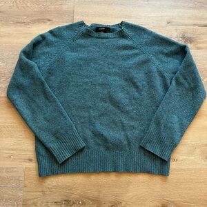 J. Crew Women's Teal Crewneck Sweater